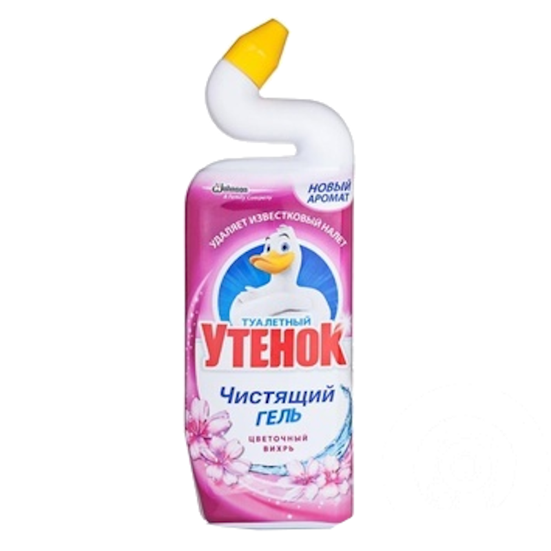Гель для чищення унітазів ТУАЛЕТНЕ КАЧЕНЯ Квітковий вихор, 750мл